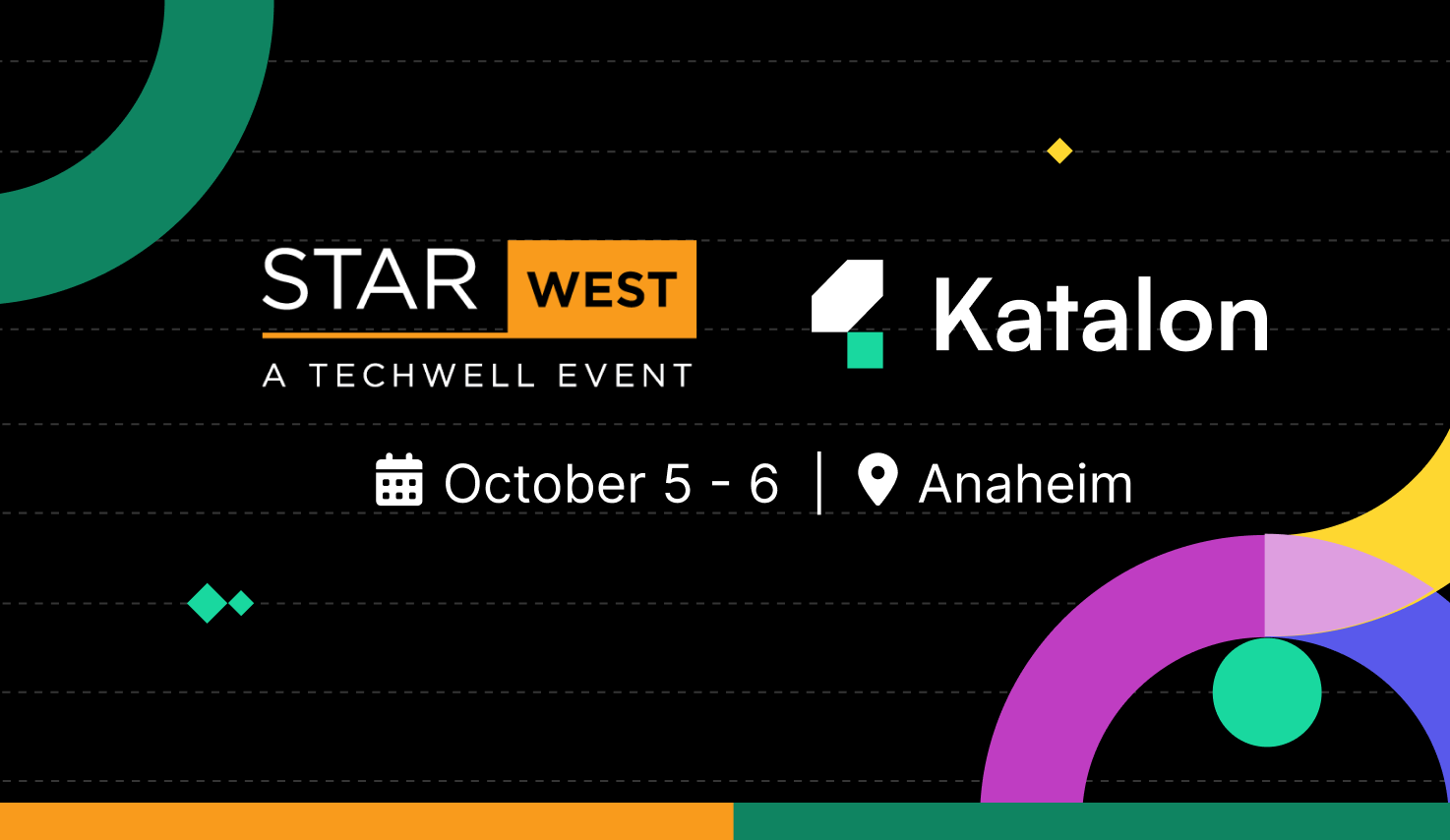 Katalon Joined STARWEST 2022 - World's Largest Software Testing Conference